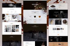 WordPress Website For Elegant Coffee House